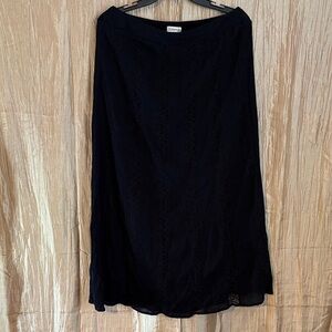 St. John's Bay Black Maxi Skirt